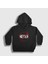 Unisex Çocuk Siyah Never Metallica Kapüşonlu Sweatshirt 1