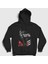 Unisex Siyah One Night My Chemical Romance Kapüşonlu Sweatshirt 1