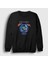 Unisex Siyah Slaves and Masters Deep Purple Sweatshirt 1