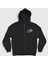 Unisex Siyah Van Pearl Jam Fermuarlı Kapüşonlu Sweatshirt 1