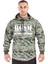 Erkek Kapşonlu Sweatshirt Kışlık Oversize Kamuflaj 4721 1