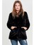 Onlvıda Faux Fur Coat Otw Kadın Mont Black 1