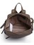BYZ - 222 VİZON 34X30X12cm SUNİ DERİ BAYAN SIRT ÇANTASI 4