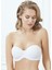 3346 Soft Cup Straplez Sütyen Beyaz 1