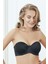 3346 Soft Cup Straplez Sütyen Siyah 1