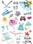Flash Tattoos Plaj Geçici Dövme 3