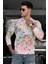 Baskılı Beyaz Sweatshirt 1658 1