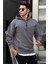 Antrasit Kapüşonlu Sweatshirt 4721 1