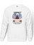Castlevania See Castlevania First! Baskılı Beyaz Erkek Örme Sweatshirt Uzun Kol 1