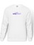 Silhouette Orlando Future Theme Park Baskılı Beyaz Erkek Örme Sweatshirt Uzun Kol 1