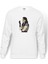 The Haunting Of Hill House Theo Crain Baskılı Beyaz Erkek Örme Sweatshirt Uzun Kol 1
