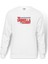 The Umbrella Academy Logo&Yazi Baskılı Beyaz Erkek Örme Sweatshirt Uzun Kol 1