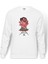 Metallica Album Hardwired To Self Des Baskılı Beyaz Erkek Örme Sweatshirt Uzun Kol 1