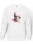Ttan Lee Marvel Color Baskılı Beyaz Erkek Örme Sweatshirt Uzun Kol 1