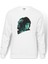 Leon & Mathilda Sevginin Gücü The Baskılı Beyaz Erkek Örme Sweatshirt Uzun Kol 1