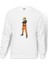Anime Naruto Headband Shıppuuden Baskılı Beyaz Erkek Örme Sweatshirt Uzun Kol 1