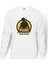 Pubg Heaven Baskılı Beyaz Erkek Örme Sweatshirt Uzun Kol 1