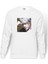 K Pop Koreli Muzik Grubu Kpop Baskılı Beyaz Erkek Örme Sweatshirt Uzun Kol 1