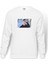 K Pop Sf9 Rowoon Baskılı Beyaz Erkek Örme Sweatshirt Uzun Kol 1