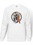 Anime Dragon Ball Baskılı Beyaz Erkek Örme Sweatshirt Uzun Kol 1