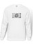 Lamb Of God Omerta Metal Rock Baskılı Beyaz Erkek Örme Sweatshirt Uzun Kol 1