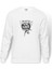 Led Zeppelin Icarus Baskılı Beyaz Erkek Örme Sweatshirt Uzun Kol 1