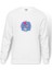 Love Faıth Hope Baskılı Beyaz Erkek Örme Sweatshirt Uzun Kol 1