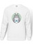 Komşum My Neighbor Totoro Baskılı Beyaz Erkek Örme Sweatshirt Uzun Kol 1