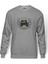 Turkish Hotrock Murat 124 Baskılı Gri Erkek Örme Sweatshirt Uzun Kol 1