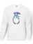 My Neighbor Komşum Totoro Baskılı Beyaz Erkek Örme Sweatshirt Uzun Kol 1