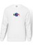 Nasa Logos Vector Symbol Free Baskılı Beyaz Erkek Örme Sweatshirt Uzun Kol 1