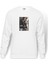 Newt Maze Runner Baskılı Beyaz Erkek Örme Sweatshirt Uzun Kol 1