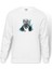 One Breaking Bad 2 Rock Baskılı Beyaz Erkek Örme Sweatshirt Uzun Kol 1