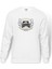 Turkish Hotrock Murat 124 Baskılı Beyaz Erkek Örme Sweatshirt Uzun Kol 1