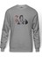 Anime Tokyo Ghoul Anteiku Baskılı Gri Erkek Örme Sweatshirt Uzun Kol 1