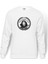 La Case De Papel Profesor Team Baskılı Beyaz Erkek Örme Sweatshirt Uzun Kol 1