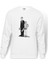The Professional Sevginin Gücü Mathilda & Baskılı Beyaz Erkek Örme Sweatshirt Uzun Kol 1