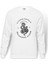 Taylor Ts Baskılı Beyaz Erkek Örme Sweatshirt Uzun Kol 1
