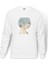 Anime Tokyo Ghoul Anteiku Baskılı Beyaz Erkek Örme Sweatshirt Uzun Kol 1