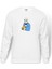 Undertale Lemons Eıon Baskılı Beyaz Erkek Örme Sweatshirt Uzun Kol 1