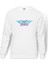 Aerosmith Hard Rock Rock And Roll Baskılı Beyaz Erkek Örme Sweatshirt Uzun Kol 1