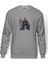 Gta V Jimmy De Santa Baskılı Gri Erkek Örme Sweatshirt Uzun Kol 1