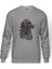 Your Turn Baskılı Gri Erkek Örme Sweatshirt Uzun Kol 1