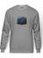 Pubg Sniper Mountain Baskılı Gri Erkek Örme Sweatshirt Uzun Kol 1