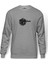 Pubg Sniper Ready Fire Baskılı Gri Erkek Örme Sweatshirt Uzun Kol 1