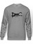 Dmc Devil May Cry Logo Baskılı Gri Erkek Örme Sweatshirt Uzun Kol 1