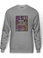 Game Of Thrones Comic Baskılı Gri Erkek Örme Sweatshirt Uzun Kol 1