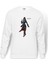 Assassins Creed Unity Elise Baskılı Beyaz Erkek Örme Sweatshirt Uzun Kol 1