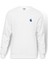 Baby Monarch Caterpillar 5 Baskılı Beyaz Erkek Örme Sweatshirt Uzun Kol 1