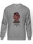 Metallica Album Hardwired To Self Des Baskılı Gri Erkek Örme Sweatshirt Uzun Kol 1